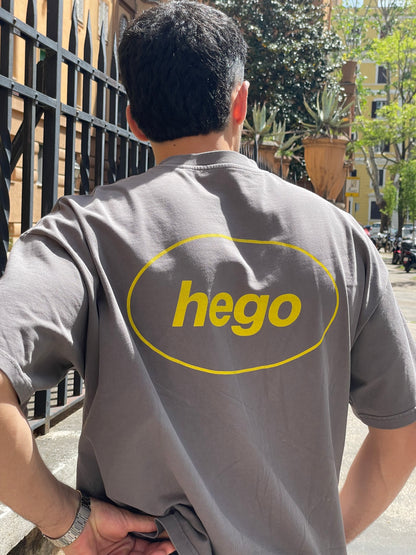 HEGO STUDIOS - HEGO SPORT T-SHIRT GREY